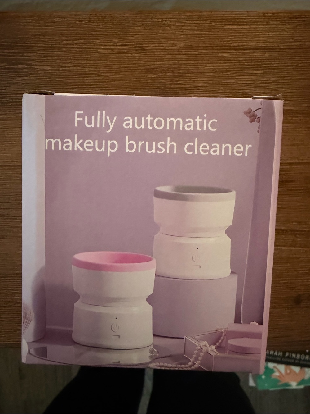 Automatic Makeup Brush Cleaner - Pink/White